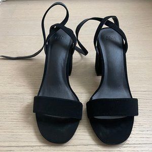 ASOS HERON Wide Fit Heeled Sandals